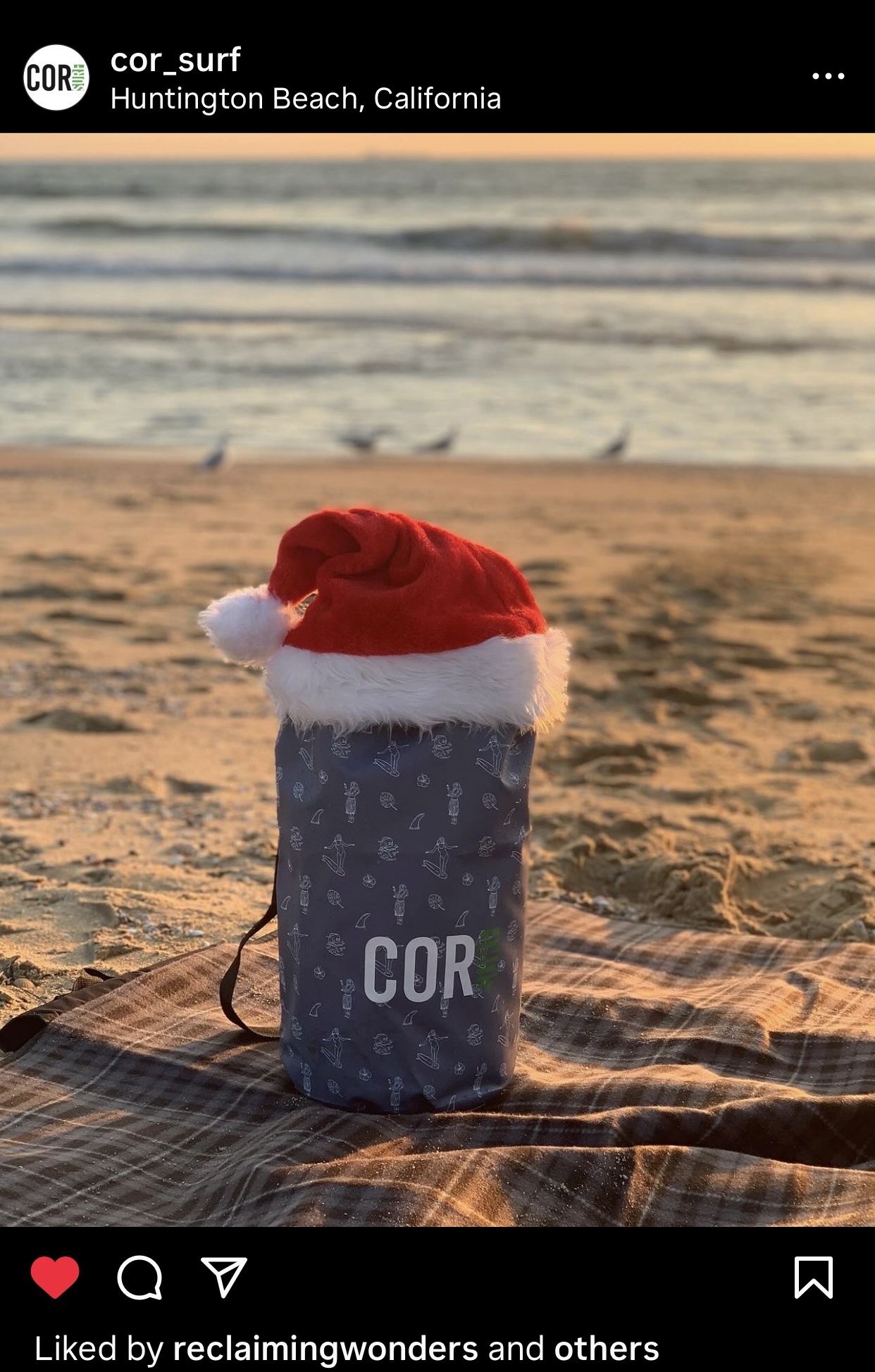 Christmas Time Content Creation for COR Surf